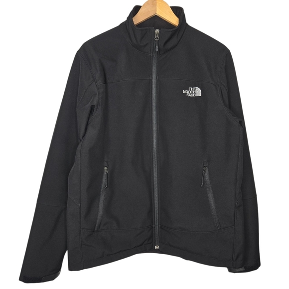 The North Face Men Black Windproof Cipher Hybrid Fleece Line Jacket Large - Picture 1 of 11